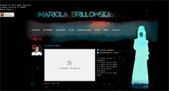 Desktop Screenshot of mariolabrillowska.com